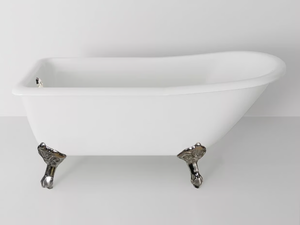 SLOW - Asymmetric freestanding cast iron bathtub _ Park Avenue